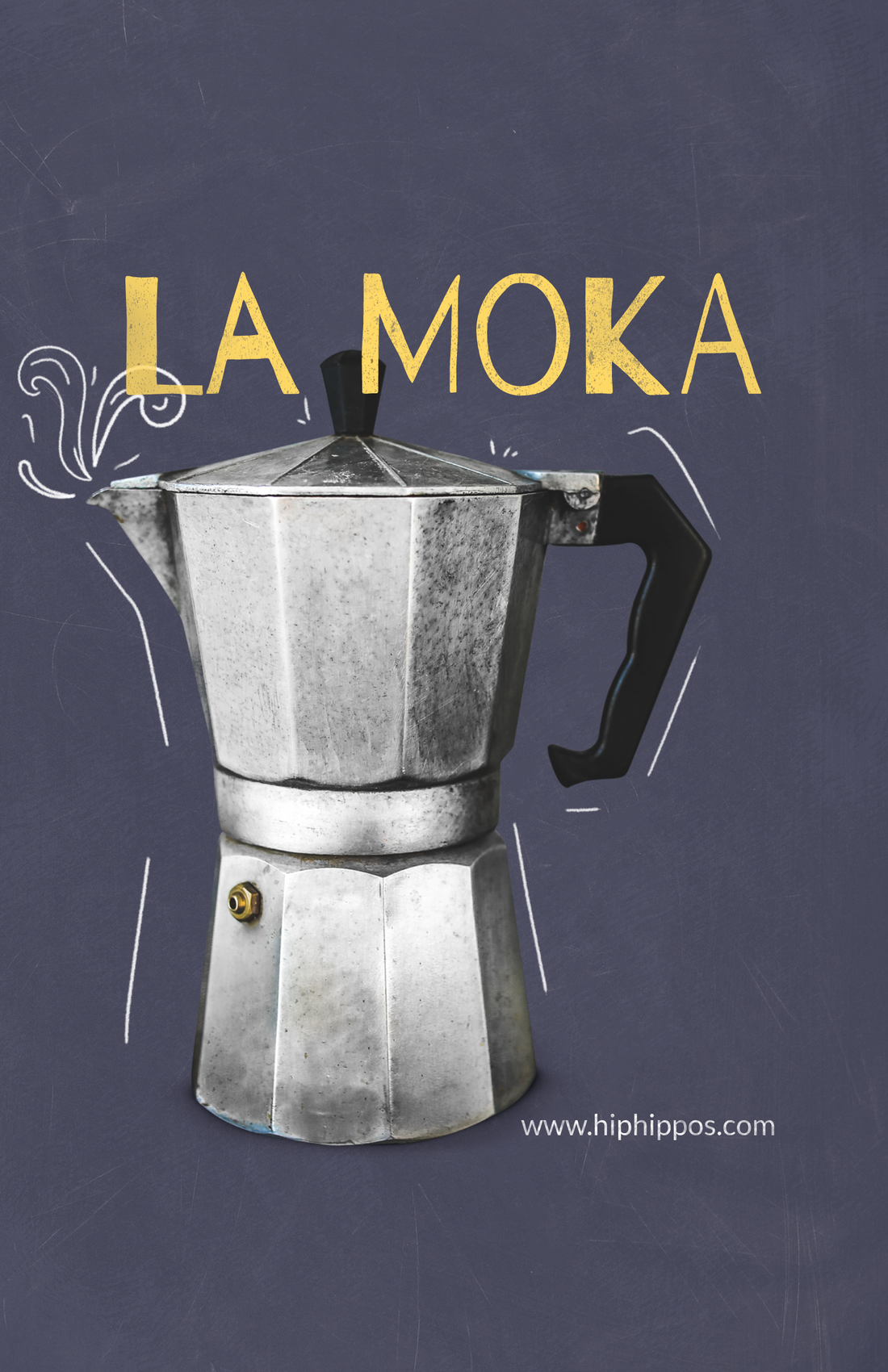La moka, Italian coffee maker, delivered to your doorstep, drink coffee like an Italian 